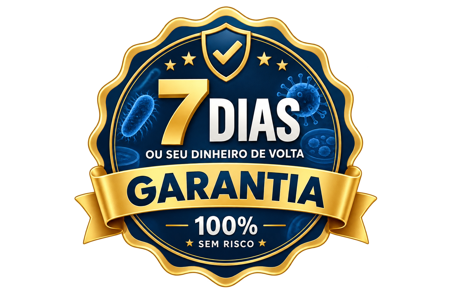 Selo de garantia de 7 dias
