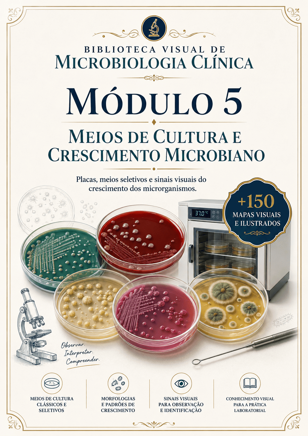Meios de Cultura e Crescimento Microbiano
