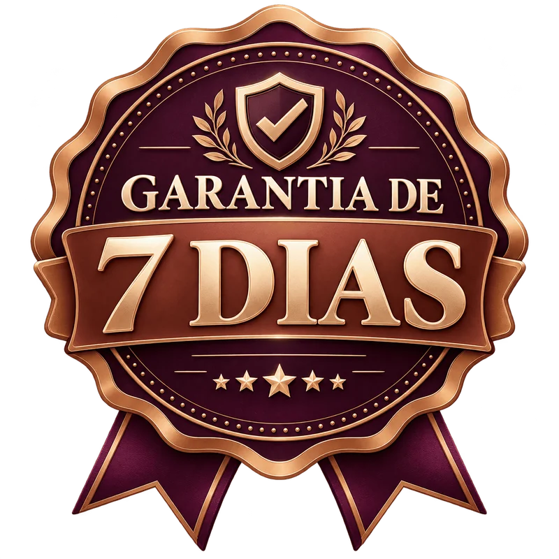 Selo de garantia de 7 dias